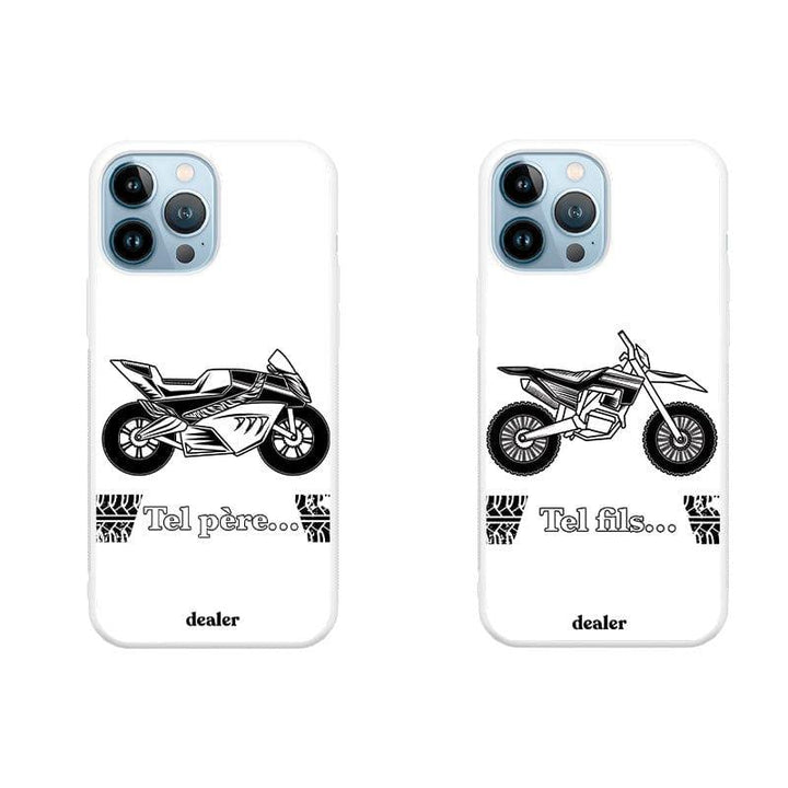 Dealer De Coque Coque Tel père / Tel fils Pack Duo - Tel Père