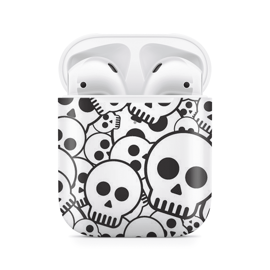 Dealer de coque Coque Airpods Coque AirPods Tête de mort