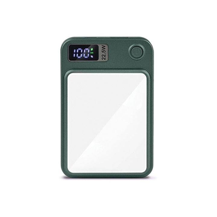 Batteries externes verte personnalisable