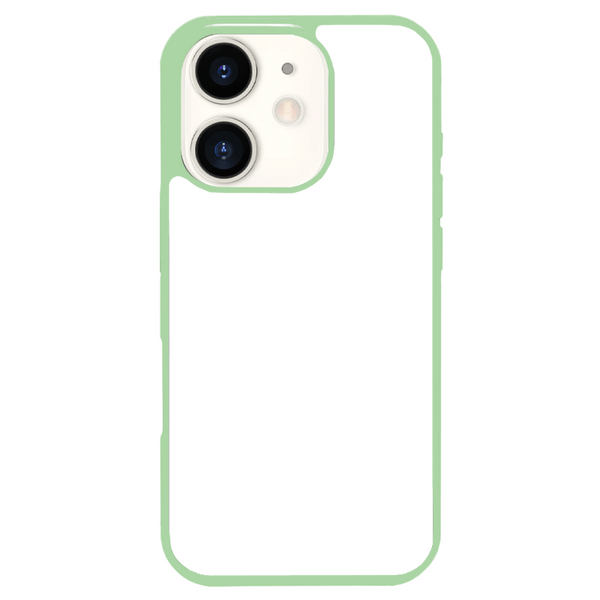 Coque iPhone 11 personnalisée en silicone TPU souple – impression par presse thermique haute qualité – fabriquée en France – protection antichoc personnalisable – Dealer De Coque – coque sur-mesure avec photo  – protection antichoc originale pour iPhone 11 - Vert d'eau - Silicone