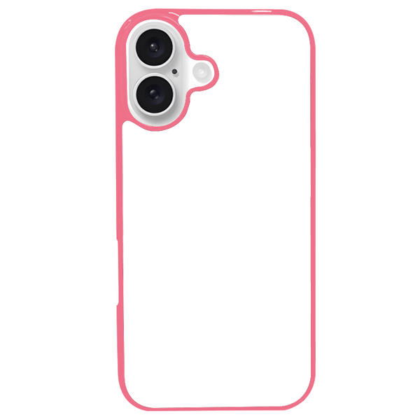Coque iPhone 16 personnalisée en silicone TPU souple – impression par presse thermique haute qualité – fabriquée en France – protection antichoc personnalisable – Dealer De Coque – coque sur-mesure avec photo  – protection antichoc originale pour iPhone 16 - Magenta - Silicone