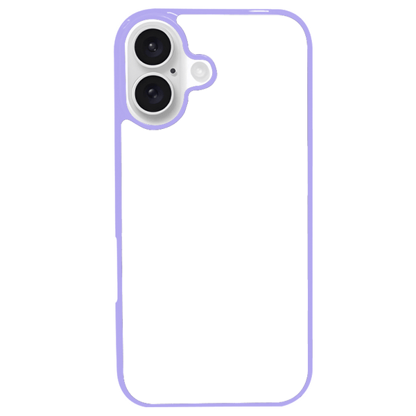 Coque iPhone 16 personnalisée en silicone TPU souple – impression par presse thermique haute qualité – fabriquée en France – protection antichoc personnalisable – Dealer De Coque – coque sur-mesure avec photo  – protection antichoc originale pour iPhone 16 - Pourpre - Silicone