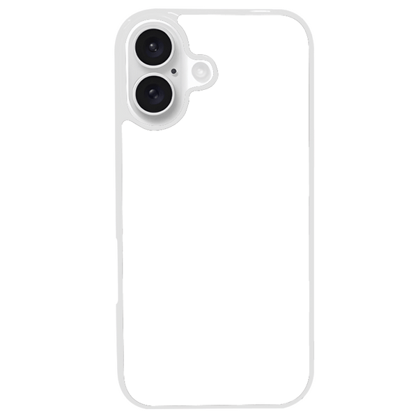 Coque iPhone 16 personnalisée en silicone TPU souple – impression par presse thermique haute qualité – fabriquée en France – protection antichoc personnalisable – Dealer De Coque – coque sur-mesure avec photo  – protection antichoc originale pour iPhone 16 - Transparent - Silicone