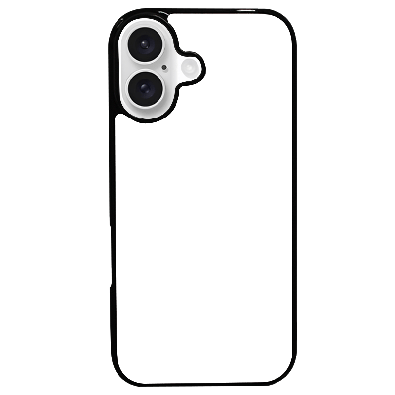 Coque iPhone 16 Plus personnalisée en silicone TPU souple – impression par presse thermique haute qualité – fabriquée en France – protection antichoc personnalisable – Dealer De Coque – coque sur-mesure avec photo  – protection antichoc originale pour iPhone 16 Plus - Noir - Silicone