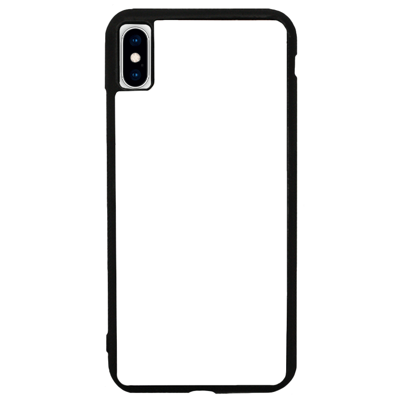 Coque iPhone XS personnalisée en silicone TPU souple – impression par presse thermique haute qualité – fabriquée en France – protection antichoc personnalisable – Dealer De Coque – coque sur-mesure avec photo  – protection antichoc originale pour iPhone XS - Noir - Silicone
