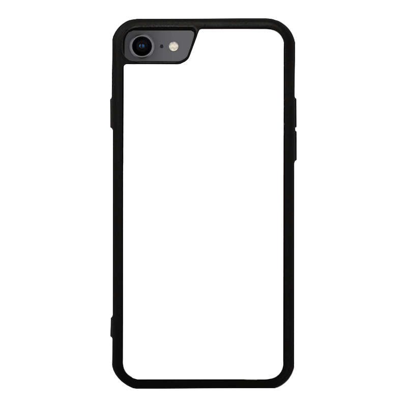 Coque iPhone SE 2022 personnalisée en silicone TPU souple – impression par presse thermique haute qualité – fabriquée en France – protection antichoc personnalisable – Dealer De Coque – coque sur-mesure avec photo  – protection antichoc originale pour iPhone SE 2022 - Noir - Silicone