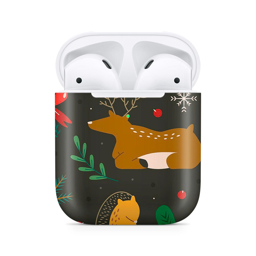 Dealer De Coque Coque AirPods AirPods 1e génération / 2e génération Coque AirPods Animaux de Noël