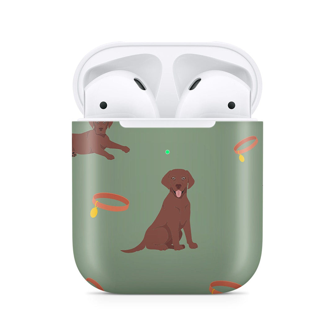 Dealer De Coque Coque AirPods AirPods 1e génération / 2e génération Coque AirPods Golden Retriever