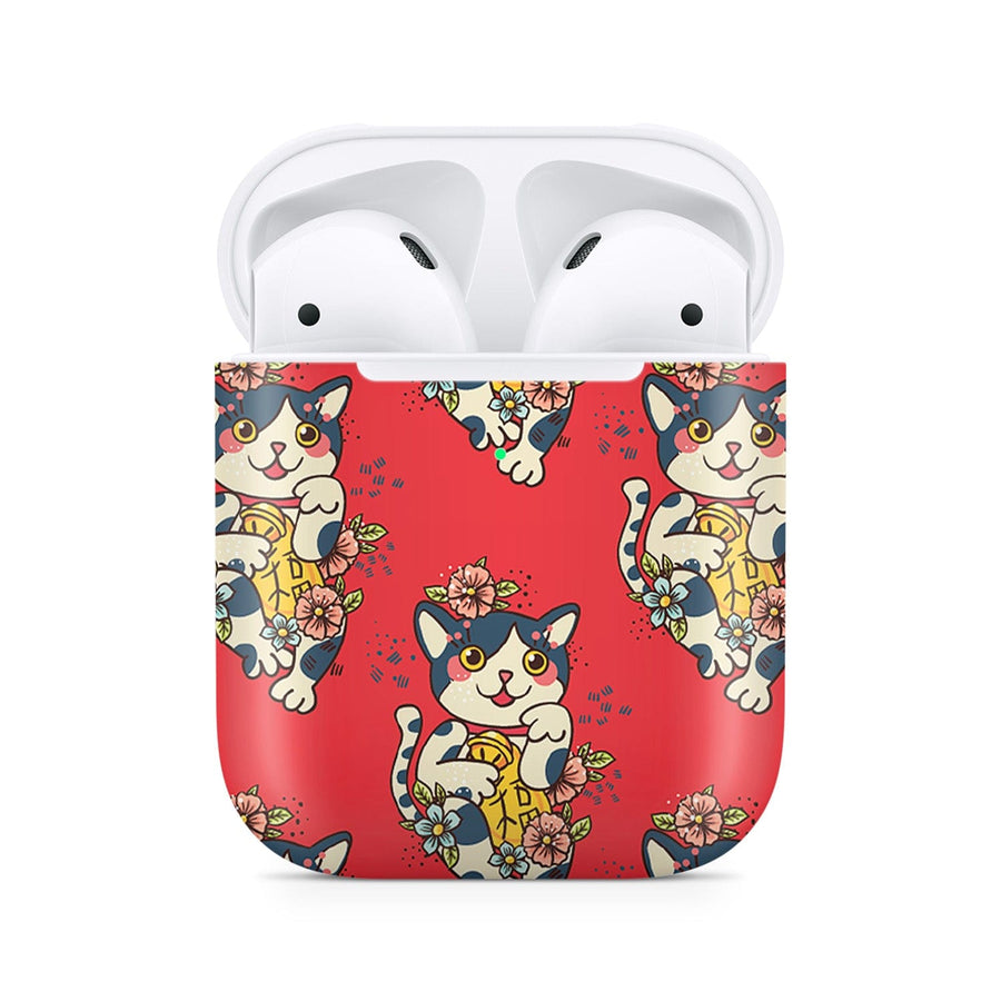 Dealer De Coque Coque AirPods AirPods 1e génération / 2e génération Coque AirPods Maneki-neko