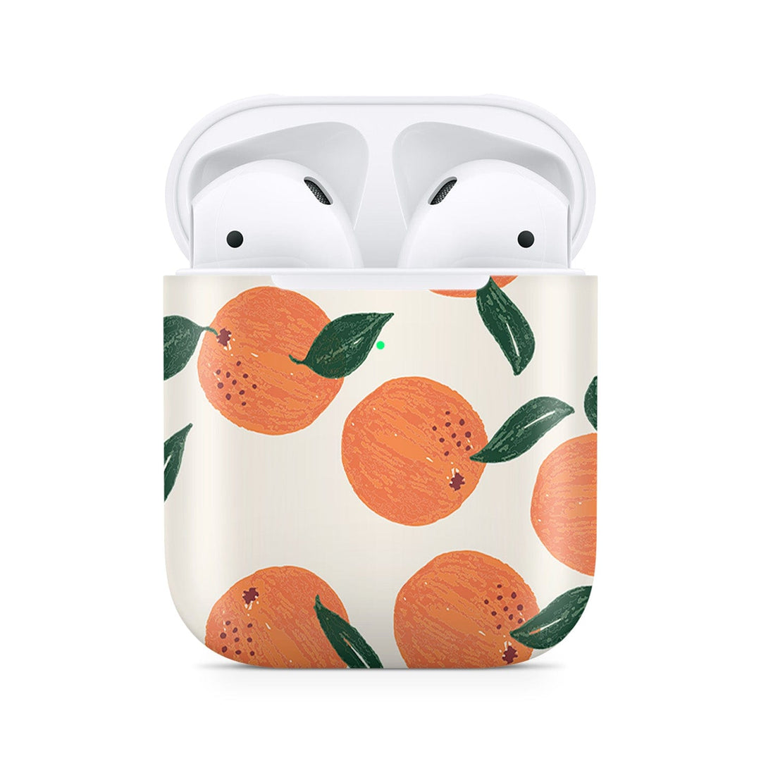 Dealer De Coque Coque AirPods AirPods 1e génération / 2e génération Coque AirPods Orange