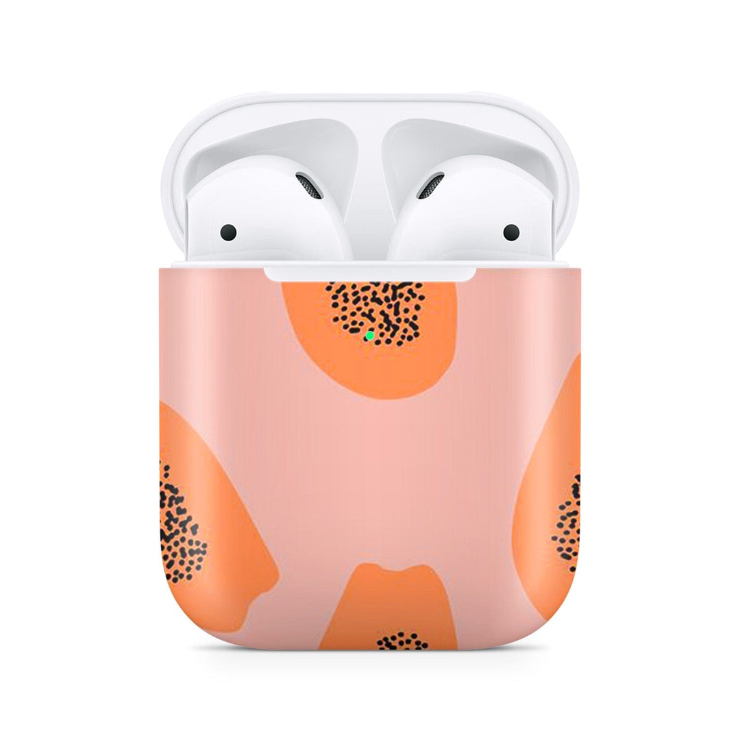 Dealer De Coque Coque AirPods AirPods 1e génération / 2e génération Coque AirPods Papaya