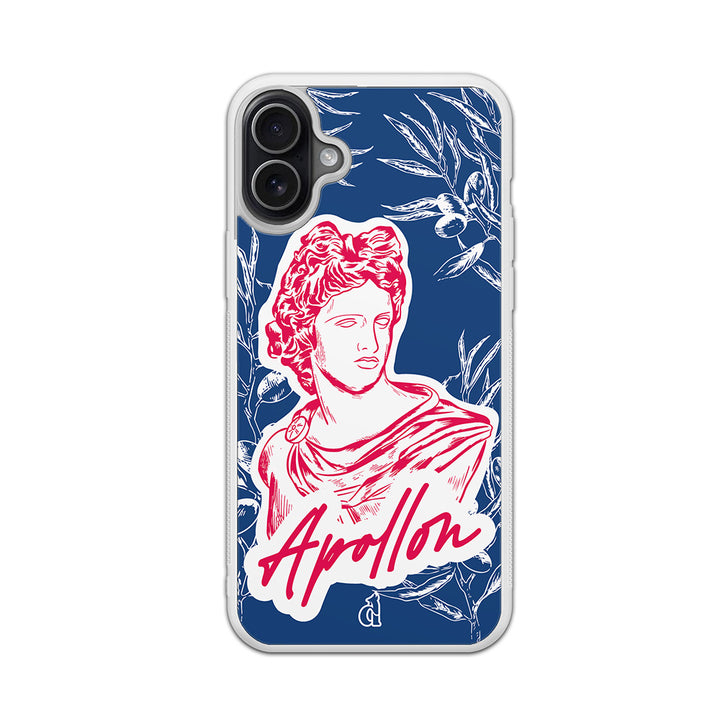 Coque blanche Apollon protectrice et estivale