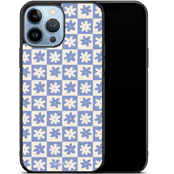 Dealer De Coque Coque antichocs Coque antichocs Carré fleur bleue