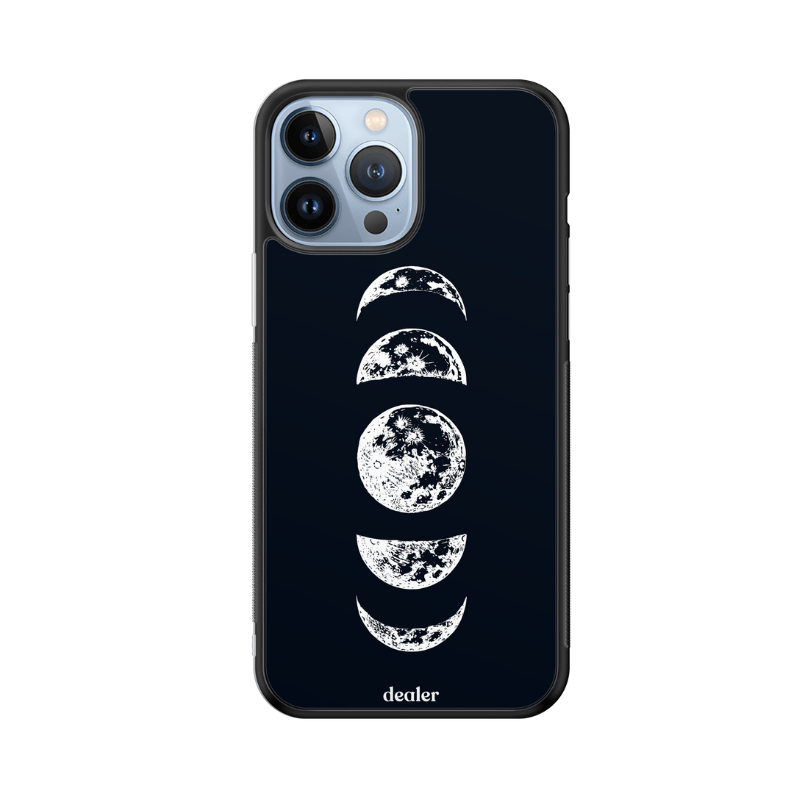 Dealer De Coque Coque design Coque en silicone Croissants de lune pour iPhone