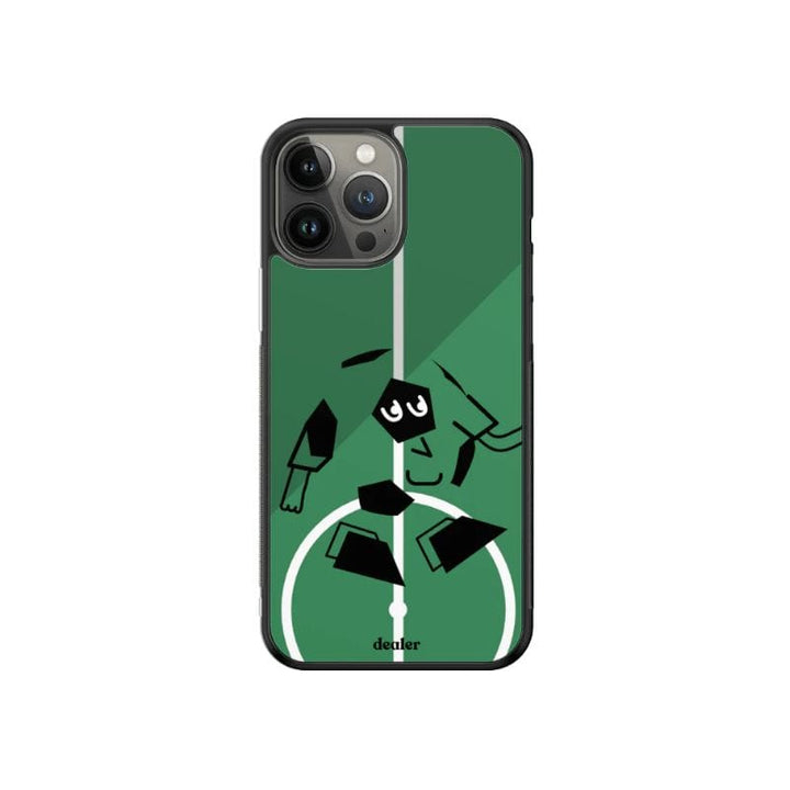 Dealer De Coque Coque design Coque en silicone Foot pour iPhone