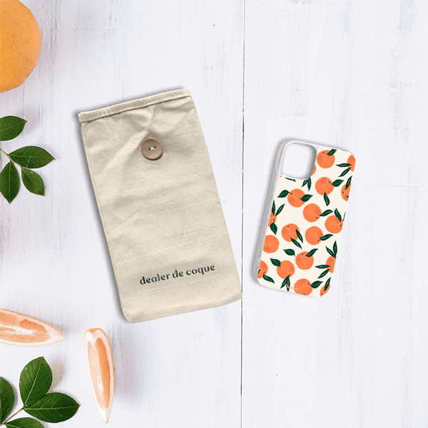 Dealer De Coque Coque design Coque en silicone Oranges pour iPhone
