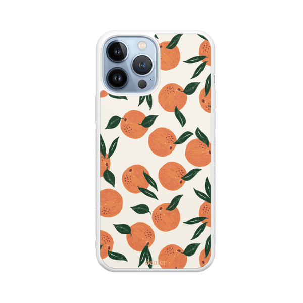 Dealer De Coque Coque design Coque en silicone Oranges pour iPhone