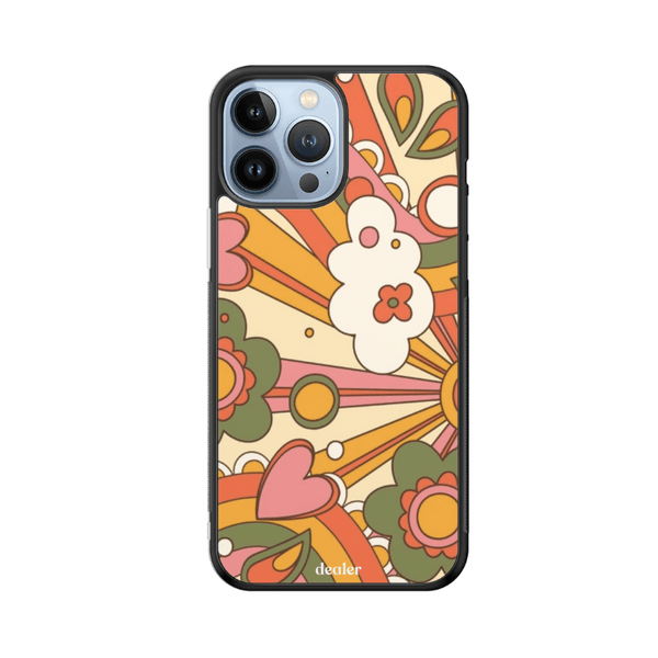 Dealer De Coque Coque design Coque en silicone Seventies pour iPhone