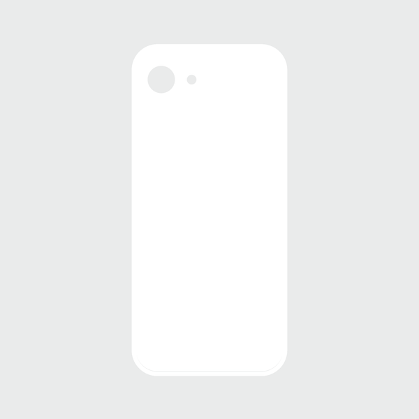 Dealer De Coque Coque personnalisée Blanc / Non Coque personnalisée iPhone 16e en silicone