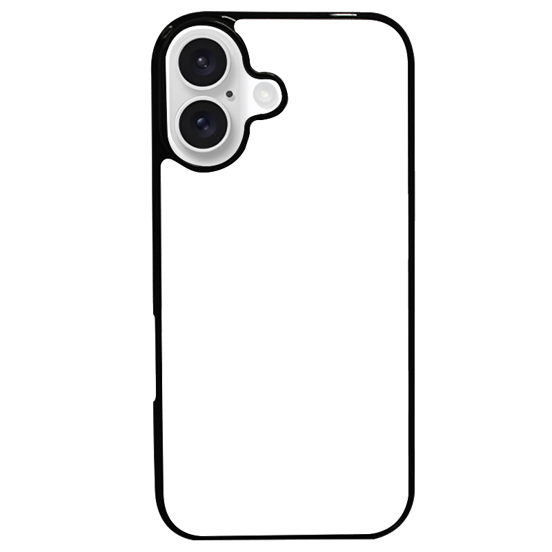 Dealer De Coque Coque personnalisée Contour Noir / Oui Coque personnalisée iPhone 16 en silicone