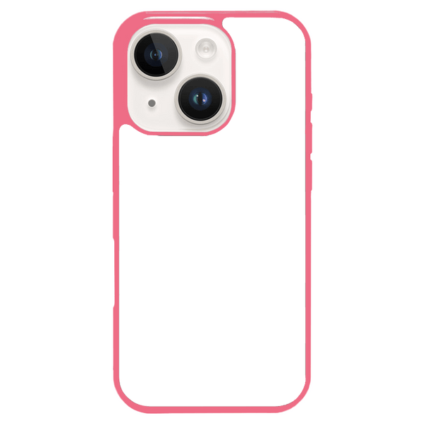 Dealer De Coque Coque personnalisée Magenta / Non Coque personnalisée iPhone 15 Plus en silicone