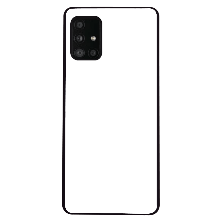Dealer de Coque Coque personnalisée Noir Coque personnalisée Samsung Galaxy A51 en silicone