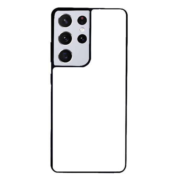 Dealer de Coque Coque personnalisée Noir Coque personnalisée Samsung Galaxy S21 Ultra 4G en silicone