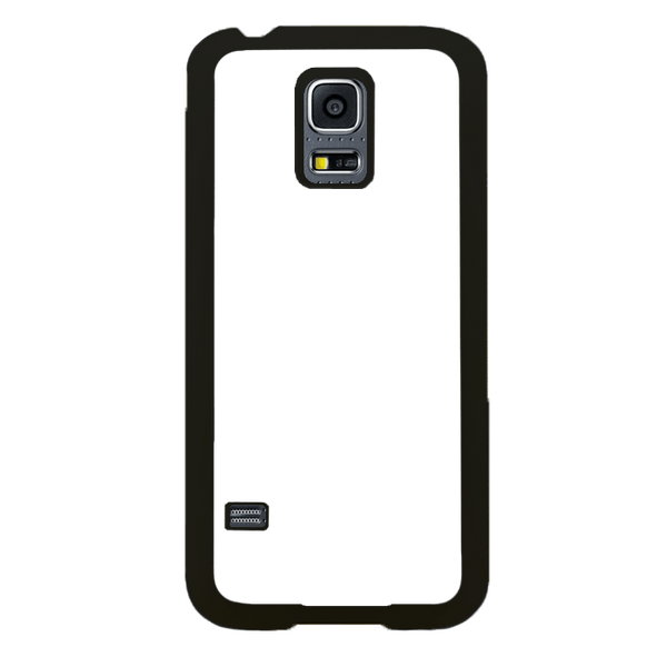 Dealer de Coque Coque personnalisée Noir Coque personnalisée Samsung Galaxy S5 Mini en silicone