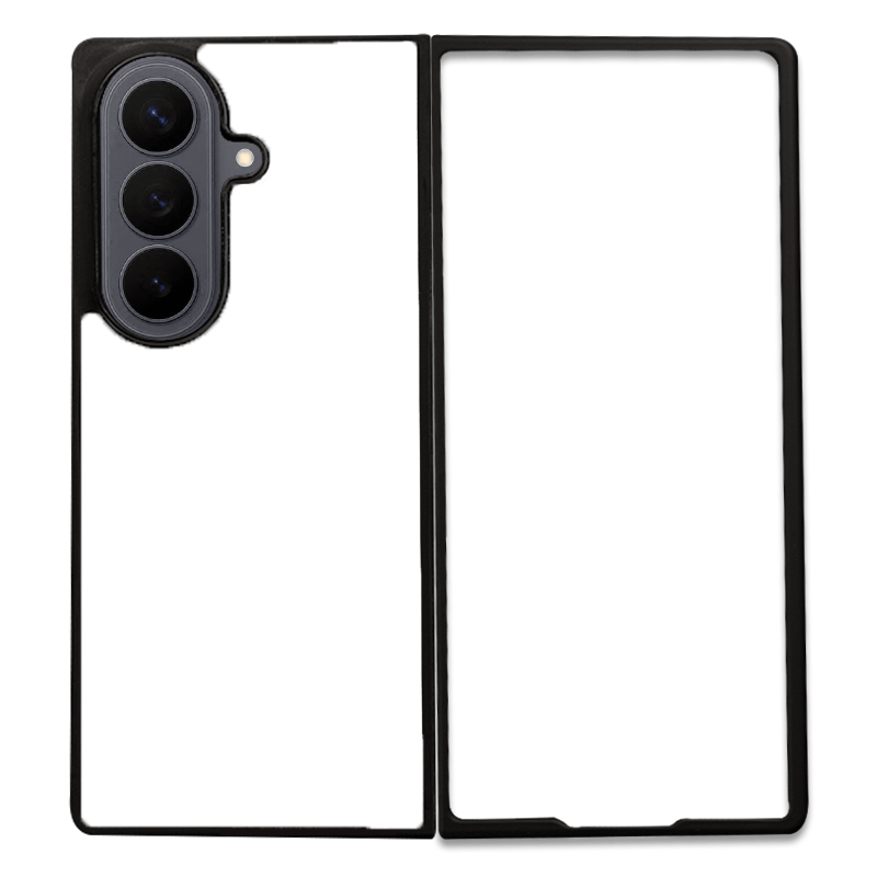 Dealer de Coque Coque personnalisée Noir Coque personnalisée Samsung Galaxy Z Fold 8 en silicone