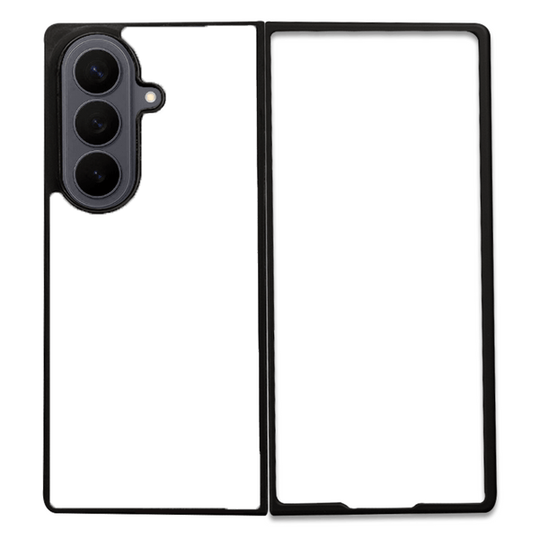 Dealer de Coque Coque personnalisée Noir Coque personnalisée Samsung Galaxy Z Fold 8 en silicone