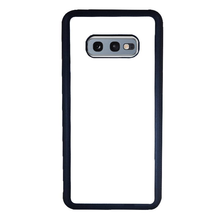 Dealer de Coque – Coque noire personnalisable pour Samsung Galaxy S10E, en silicone antichoc, impression photo HD.