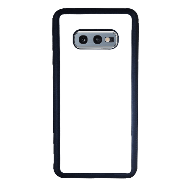 Dealer de Coque – Coque noire personnalisable pour Samsung Galaxy S10E, en silicone antichoc, impression photo HD.