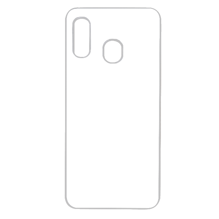 Dealer de Coque Coque personnalisée Transparent Coque personnalisée Samsung Galaxy A20 en silicone