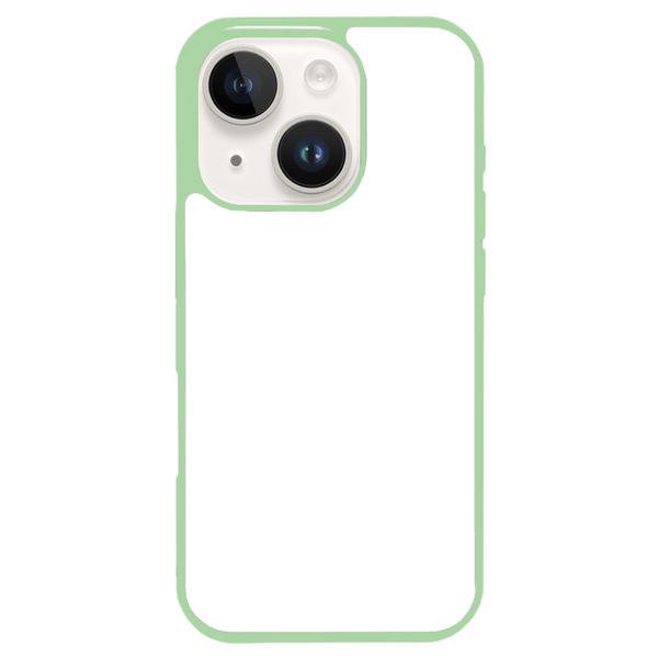 Dealer De Coque Coque personnalisée Vert d'eau / Non Coque personnalisée iPhone 13 Mini en silicone