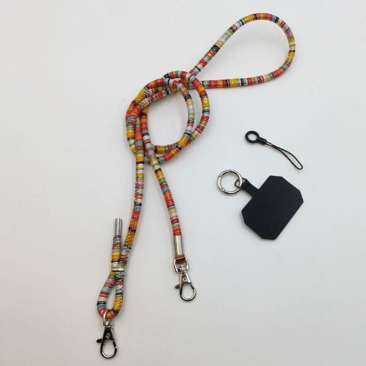 Dealer De Coque Cordon Orange Collier de téléphone