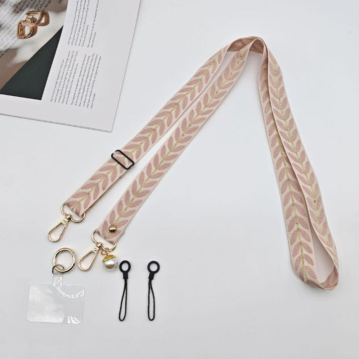 Dealer De Coque Cordon Rose Bandoulière colorée