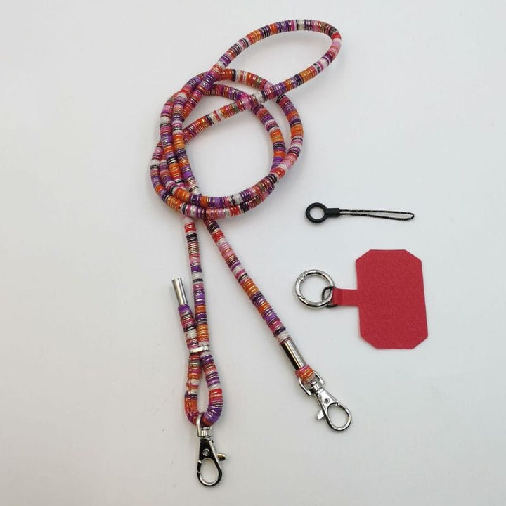 Dealer De Coque Cordon Rose Collier de téléphone