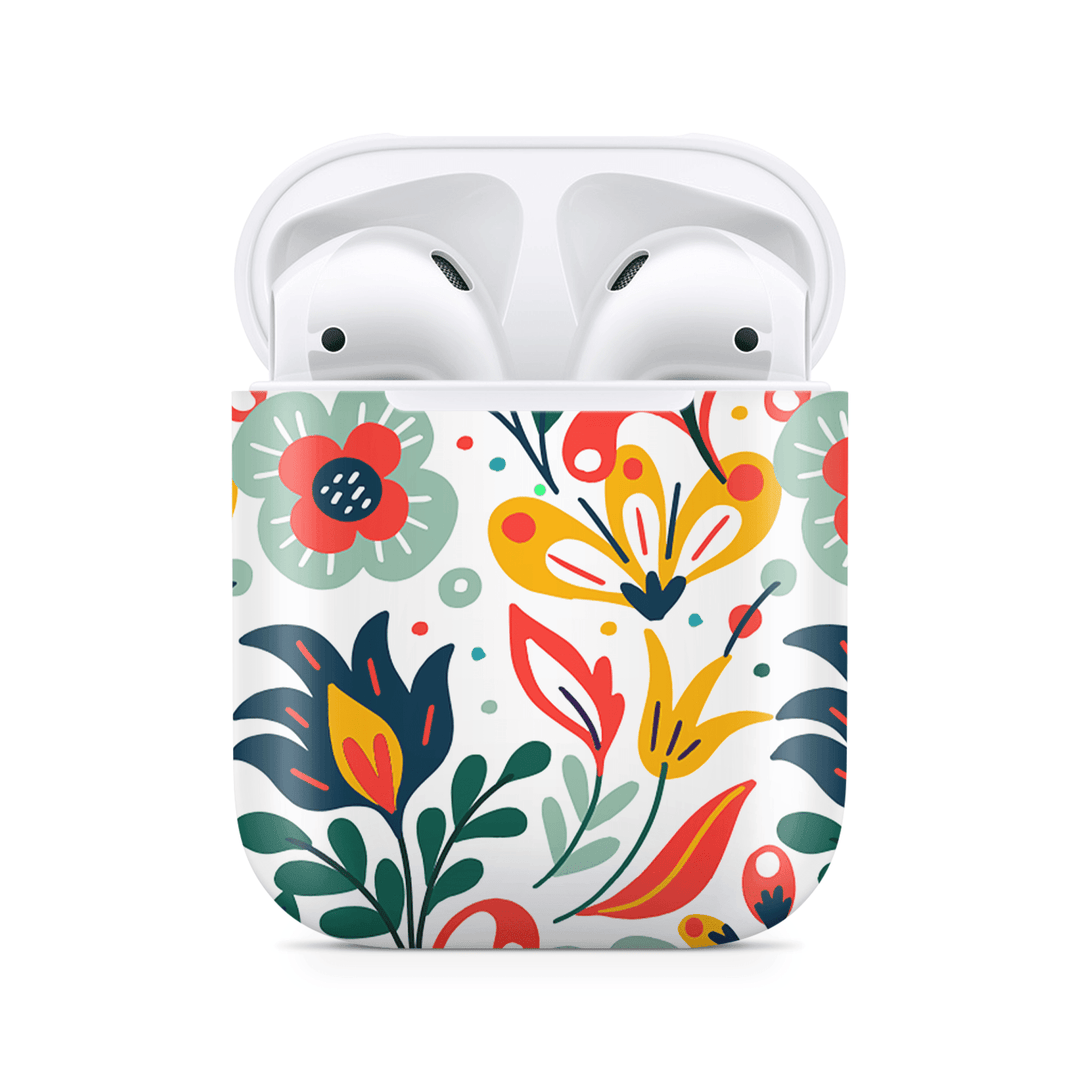 Dealer de coque Coque Airpods Coque AirPods Blumen