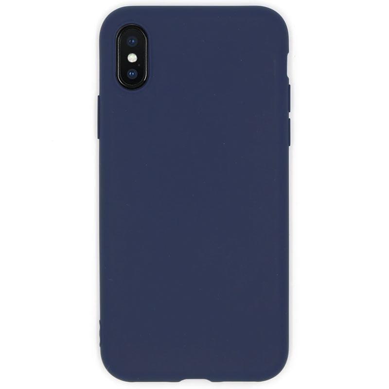 Dealer de Coque Coque Coque Silicone Bleu Marine