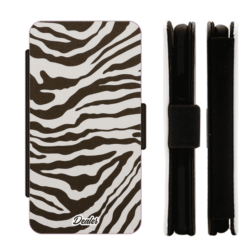 Dealer de coque Etui animaux Etui Zebre Maron