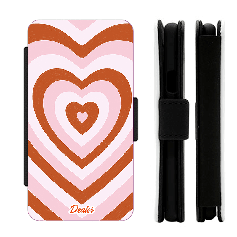 Dealer de coque Etui Love Etui Coeur Rosy téléphone Samsung Galaxy Huawei Honor Oppo